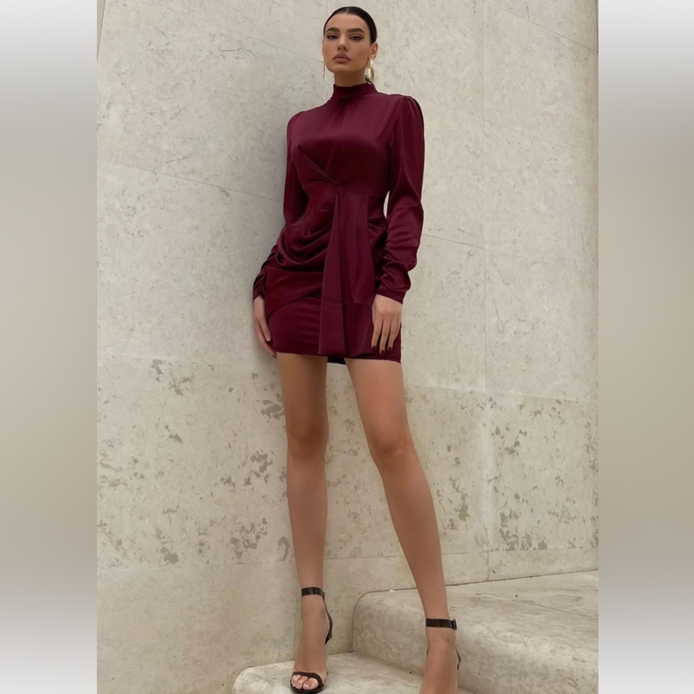 Turtle neck dress